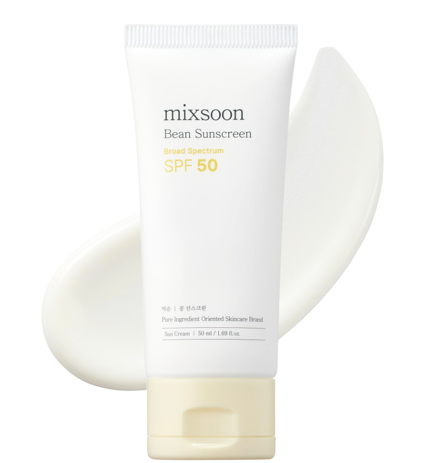 Ligero como el aire, potente como el sol , Mixsoon Bean sunscreen protector solar para la cara  50ml
